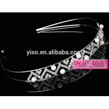 new style high quality crystal hair accessories
